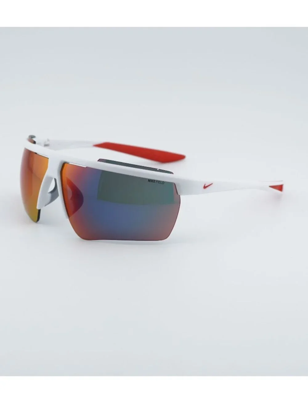 NIKE WINDSHIELD 20 CW1287 101 Sunglasses White Shield Frame, Field Tint Lenses